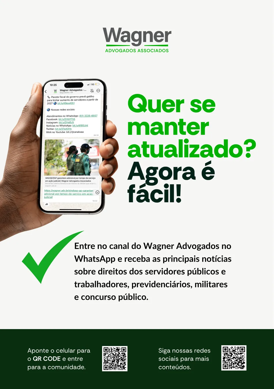 Wagner peça institucional